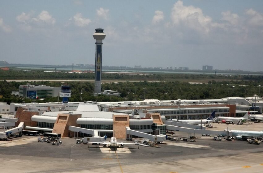  Aeropuerto de Cancún mantiene tendencia al alza