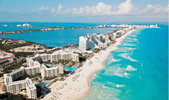  Cancún lidera ocupación hotelera
