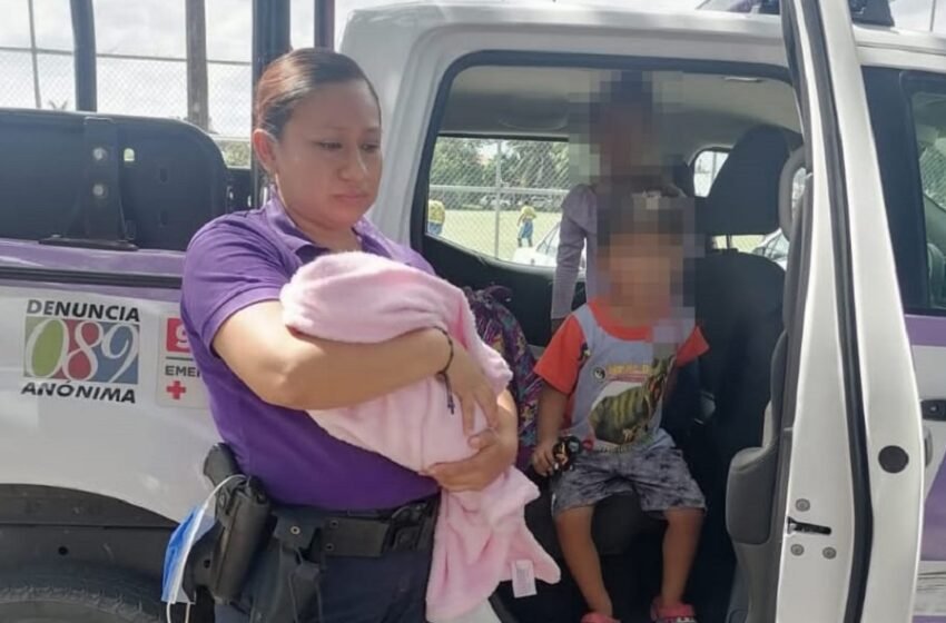  Rescatan a tres menores abandonados en una casa de Cancún