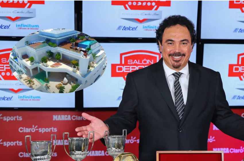 La inmensa casa de Hugo Sánchez en Cancún: “Parece un hotel”