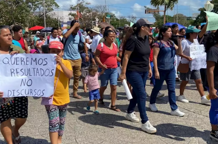  Vecinos de colonias irregulares de Cancún demandan servicios básicos