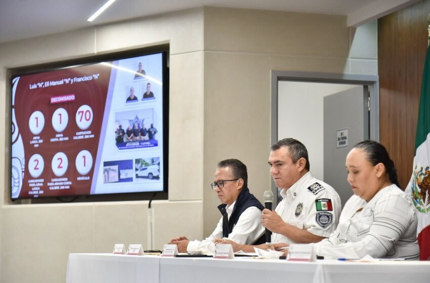  SSC decomisa 100 mil pesos a reos del Cereso de Cancún