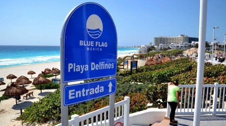  Top 10 playas con Blue Flag en Cancún
