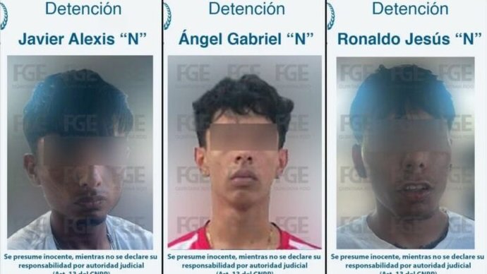 Quintana Roo: detienen a tres de los implicados en brutal golpiza a dos jóvenes en Cancún
