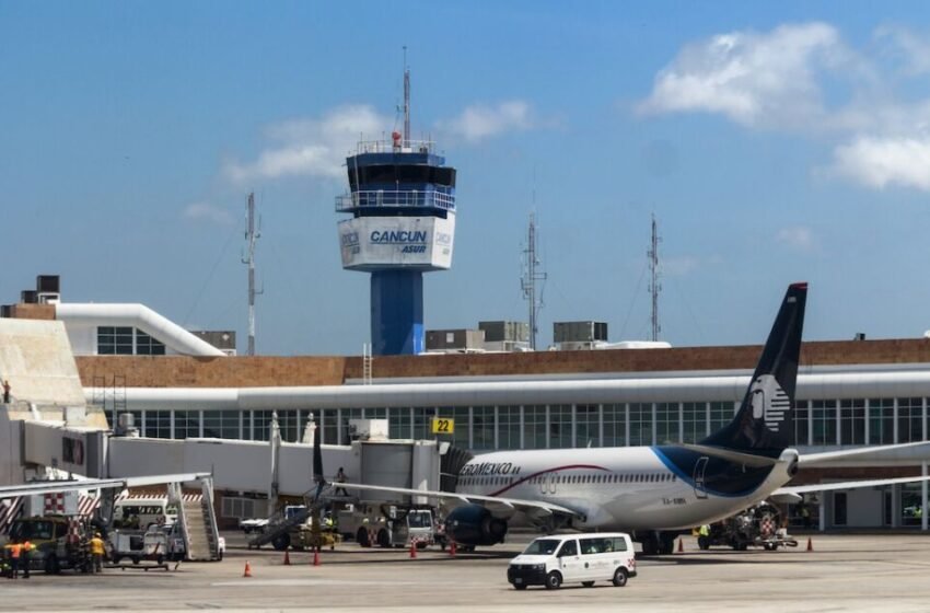  Aeropuerto de Cancún: a punto de batir récord de operaciones aéreas
