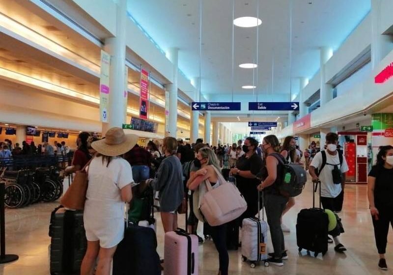  Aeropuerto de Cancún: a punto de superar su récord de pasajeros