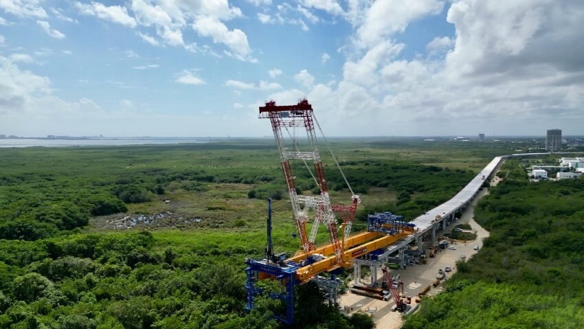 El puente vehicular Nichupté tendrá 8.8 kilómetros de largo y 2 entronques.