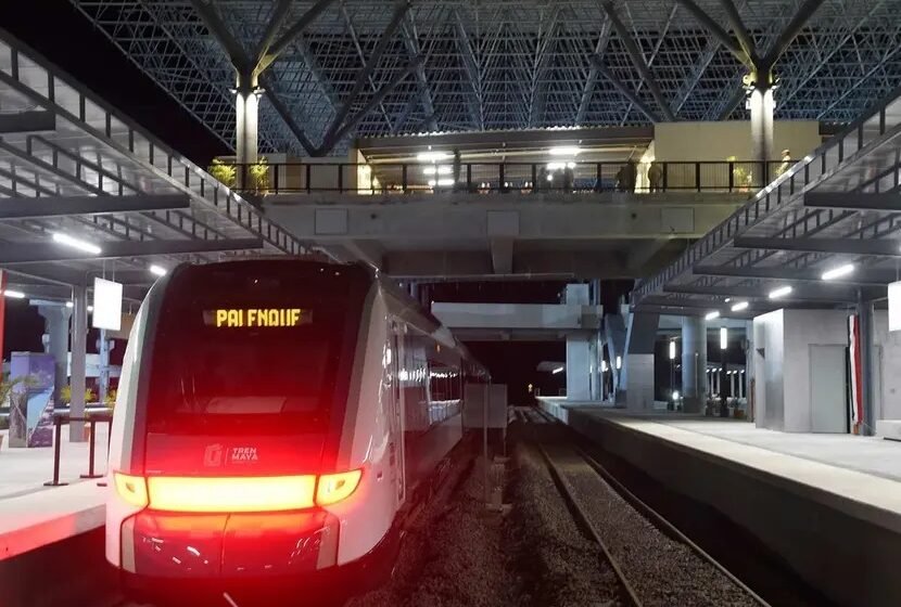  Tren Maya: Cancún-Playa del Carmen, listo para su inauguración en febrero