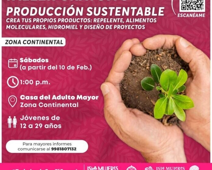 El Gobierno Municipal de Isla Mujeres invita a los jóvenes de la isla a participar en este amplio programa de actividades, que tiene como objetivo promover el desarrollo integral de las juventudes.