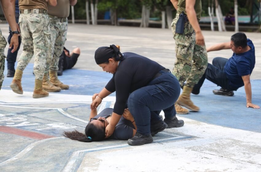 El funcionario municipal indicó que, con este adiestramiento, la SSPTM busca fortalecer sus capacidades para brindar un servicio de seguridad de calidad a los ciudadanos de Benito Juárez.