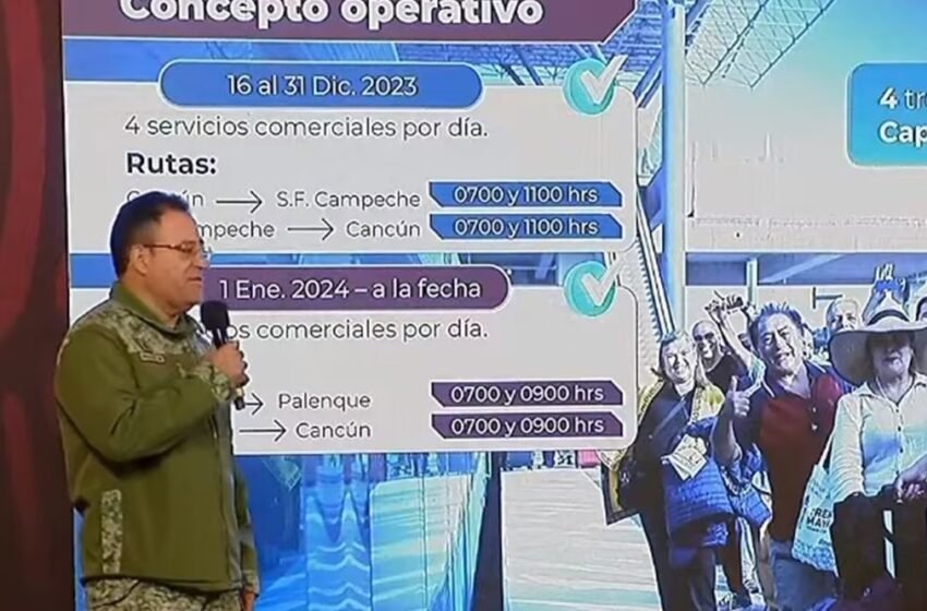 El general Óscar David Lozano Águila se comprometió a concluir los tramos 5,6 y 7 febrero.