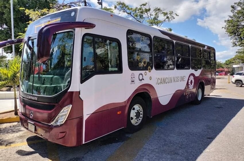  Cancún tendrá una ruta única de transporte público en la Zona Hotelera