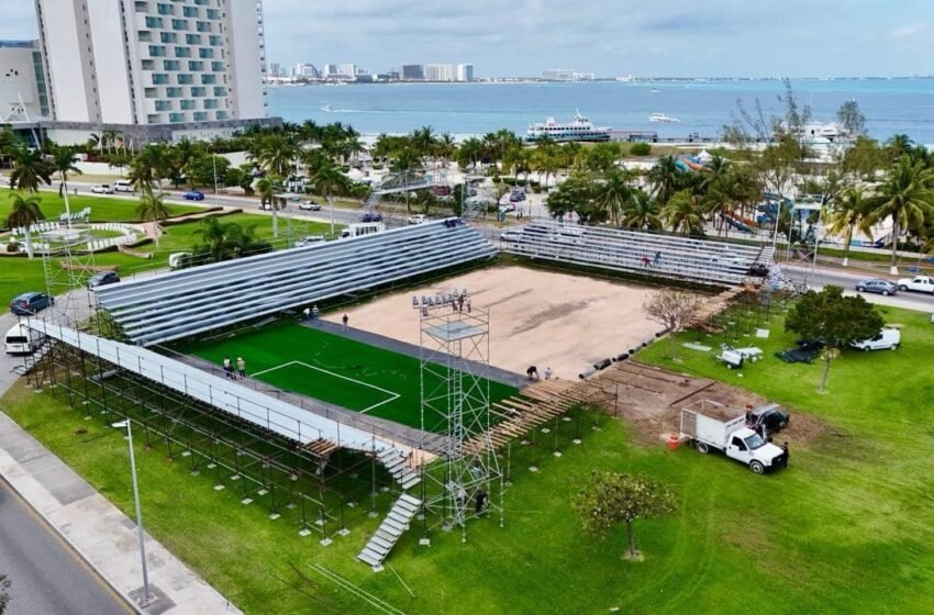  Cancún se prepara para la Copa América Socca