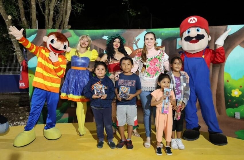  Isla Mujeres: Inauguran parque infantil «Los Venaditos» en la Zona Continental