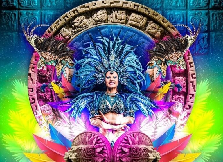 Cartel oficial del Carnaval de Playa del Carmen.