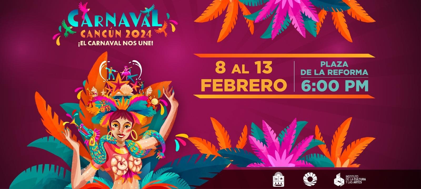 Carnaval Cancún 2024 Disfruta con seguridad y conoce las