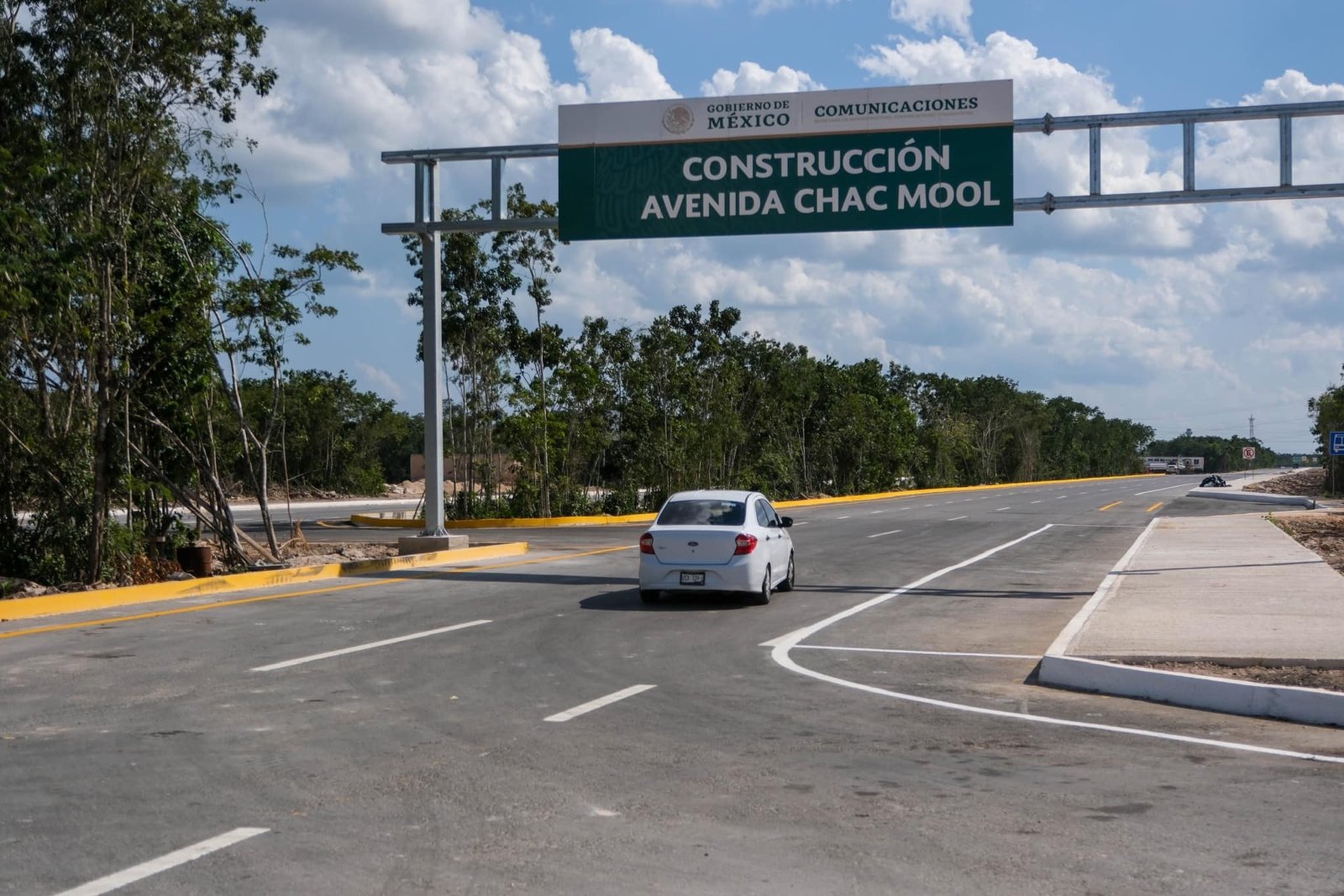 Reabren La Prolongación De La Avenida Chac Mool En Cancún Para Mejorar ...