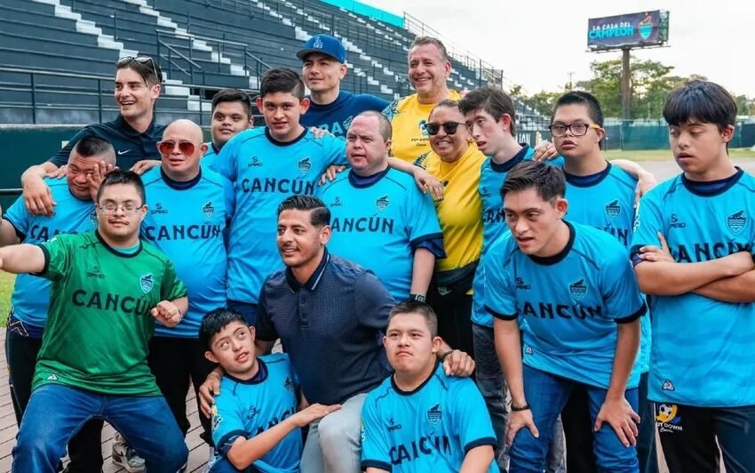  Relámpagos Cancún FC: Futbol inclusivo para personas con síndrome de Down