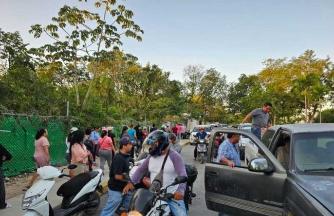  Manifestación en Parque Xaman Ha de Ciudad Mayakoba: Exigen que no se Privatice