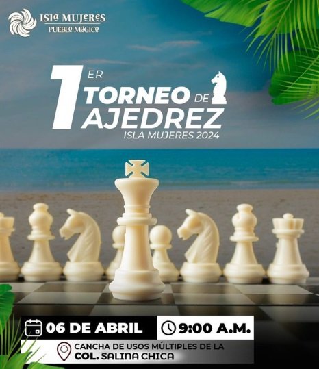  Isla Mujeres se prepara para su primer torneo de Ajedrez