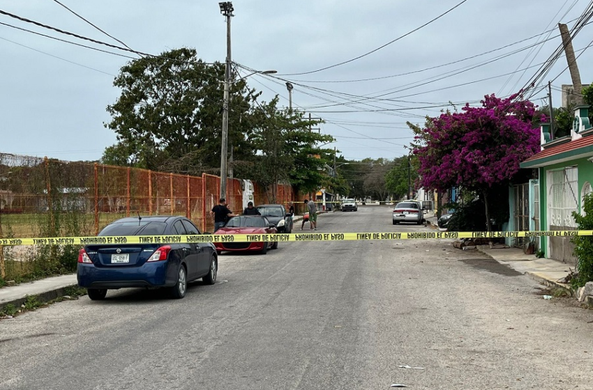 Esta mañana, un grupo de sujetos armados perpetró un ataque a balazos contra un domicilio ubicado en la Región 220 de Cancún.