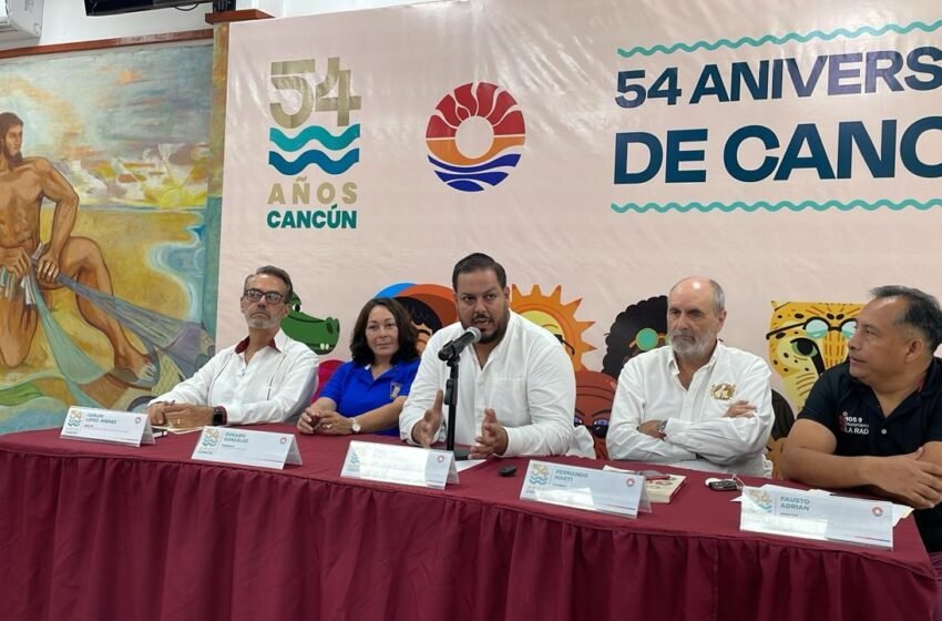 El municipio de Benito Juárez se prepara para conmemorar el 54 aniversario de Cancún con una emocionante agenda de actividades que se llevarán a cabo del 12 al 22 de abril.