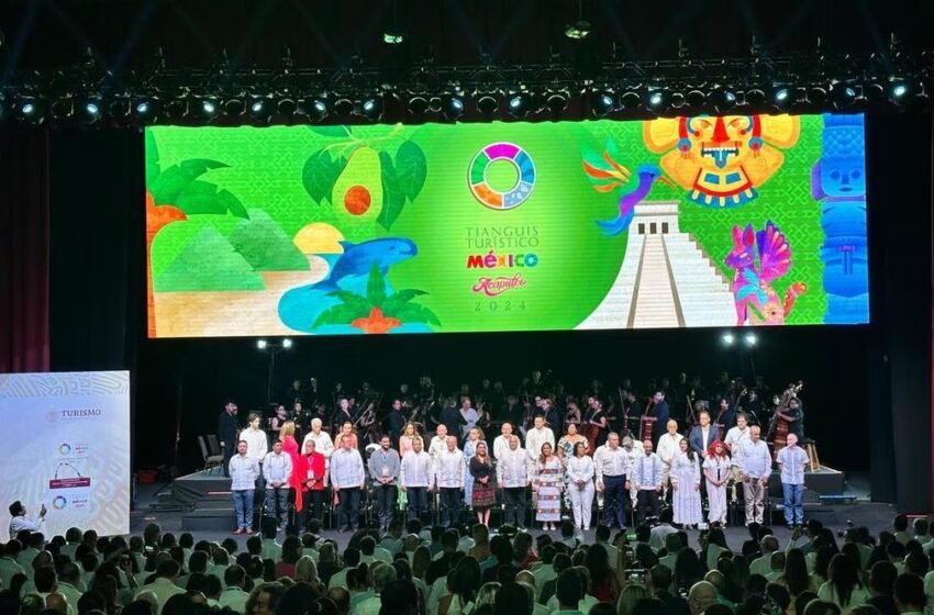  Así se desarrolló la inauguración del tianguis turístico 2024 en Acapulco