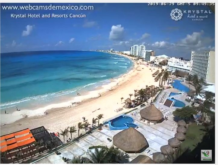  Cancún impulsa la promoción turística con nuevas Webcams