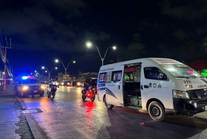  Asalto a mano armada en una combi en la Avenida Portillo de Cancún: Alerta en la Ciudad