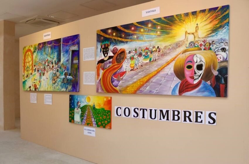  Inauguran Exposición “Pinceles Mayas” en Puerto Morelos