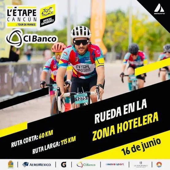  ¡Prepárate para la segunda edición de L’Étape Cancún 2024 by Tour de France!