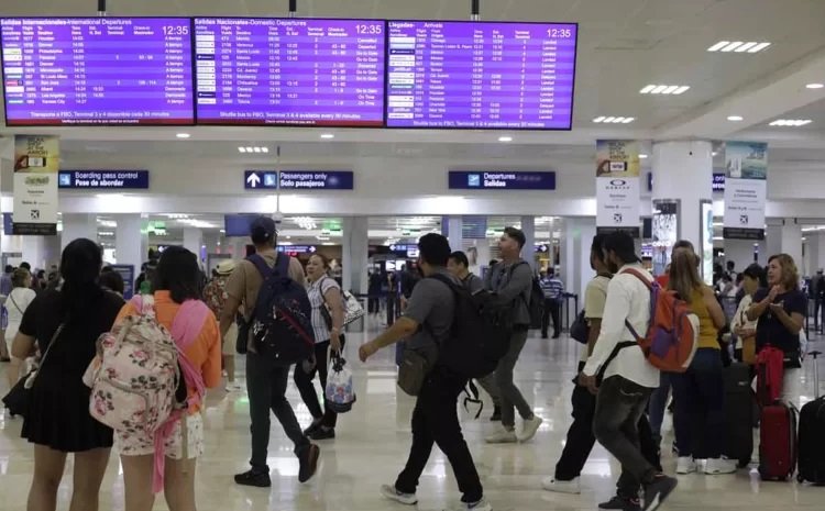  Cancún Encabeza la Llegada de Turistas Extranjeros en el Primer Cuatrimestre de 2024