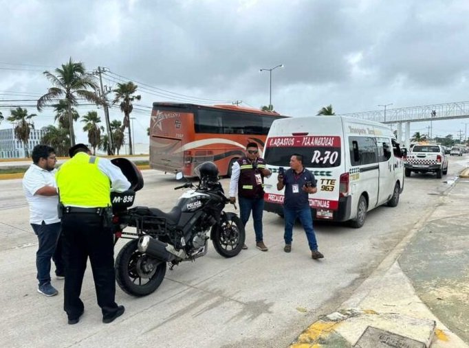 Conductor de Transporte Público en Cancún Pierde Licencia por Poner en Peligro a Peatones