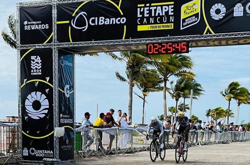  Gran Éxito en L’Étape Cancún by Tour de Francia con 1,200 Ciclistas Participantes