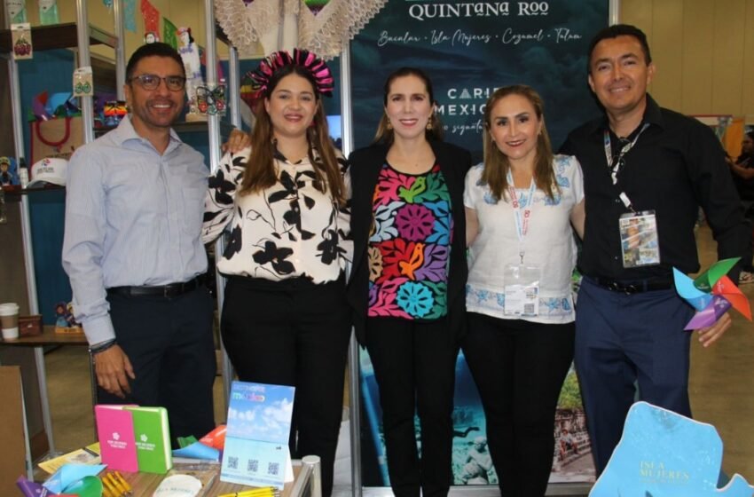  Isla Mujeres Brilla en el Tianguis Internacional de Pueblos Mágicos