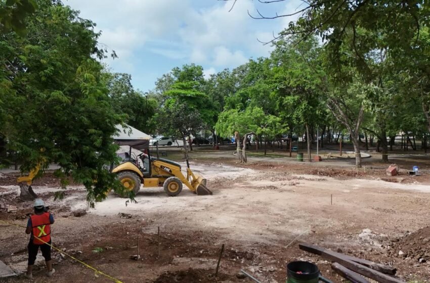  Arranca la Construcción de una Cancha de Fútbol en la Supermanzana 247 de Cancún