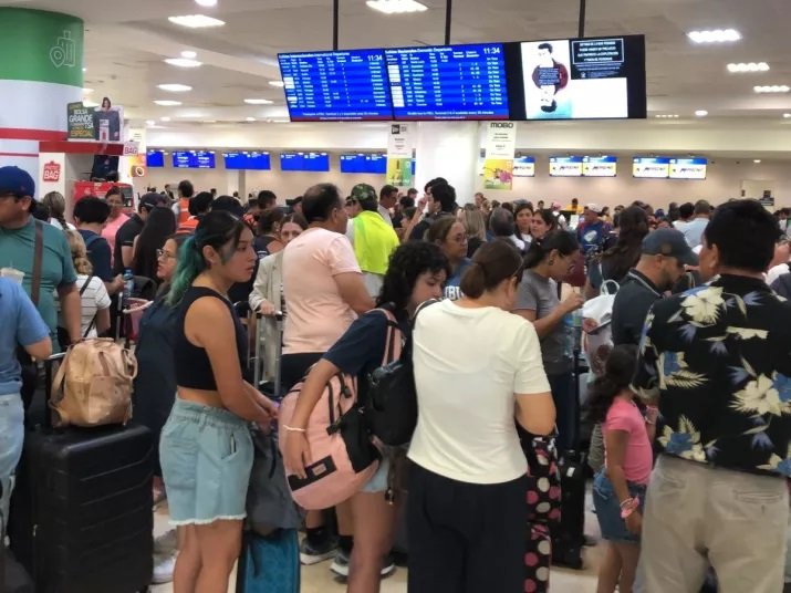 Mara Lezama Informa sobre el Impacto Global de la Falla de Microsoft en el Aeropuerto de Cancún