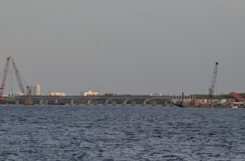  Gobierno fija dos meses para concluir el puente Nichupté de Cancún