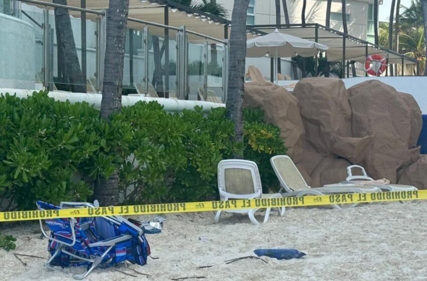 Un trágico incidente sacudió Cancún este domingo por la tarde.