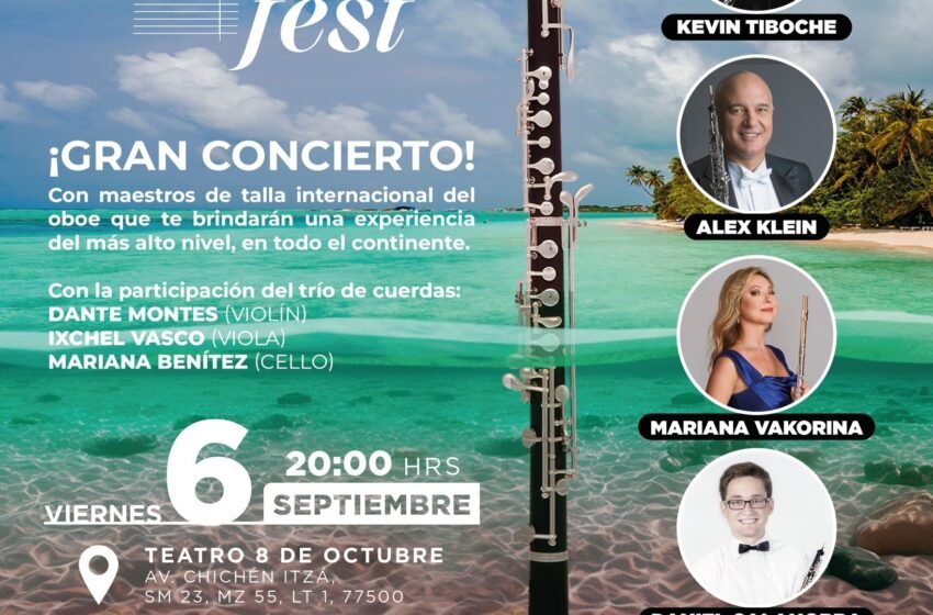  El Teatro 8 de Octubre en Cancún Recibe al Koboe Fest con Concierto Gratuito y Talento Internacional