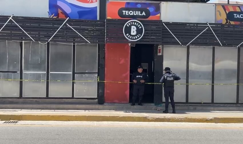  Bar botanero nacional de Cancún embargado en operativo por demanda laboral