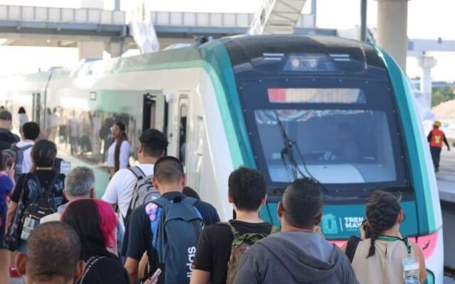  Tren Maya: Más de 34 mil usuarios transportados en el tramo Cancún – Playa del Carmen