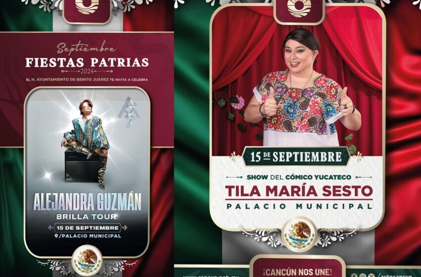  Celebra el Grito de Independencia en Plaza de la Reforma: Concierto de Alejandra Guzmán y Espectáculo de Tila María Sesto