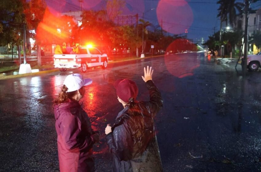  Huracán Helene deja mínimas afectaciones en Cancún