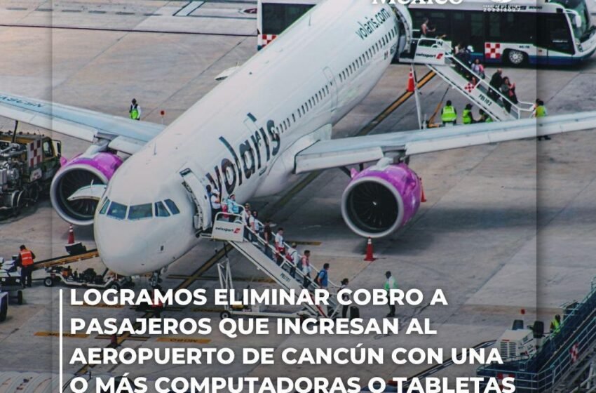 La eliminación de este impuesto, que había sido considerado obsoleto, forma parte de una estrategia más amplia para facilitar los trámites de entrada a los visitantes que llegan a Cancún