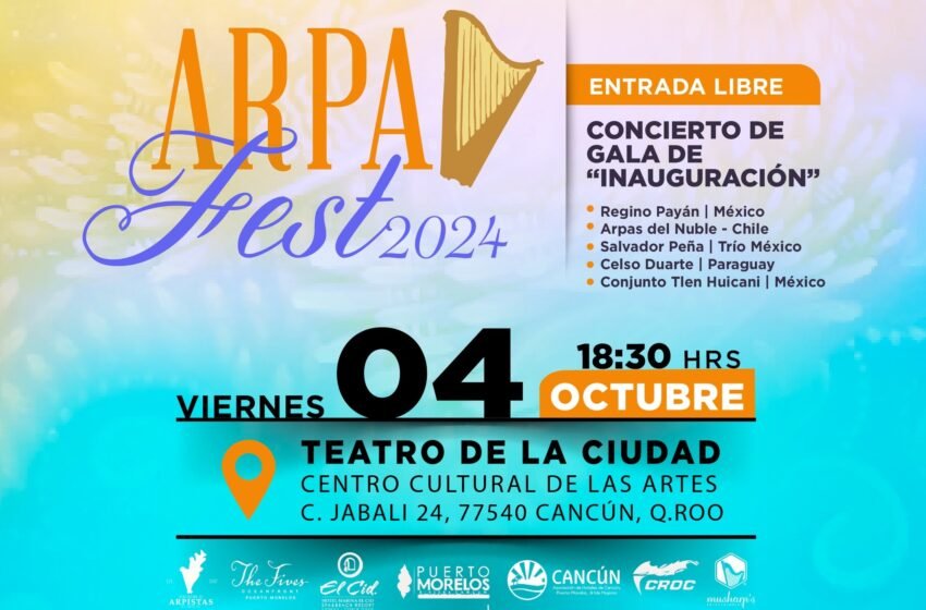  Asiste a la Gala Inaugural del 10° ArpaFest: Un Viaje Musical Inolvidable