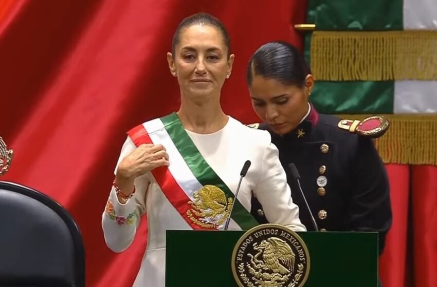 Con este acto, Sheinbaum se convierte en la primera mujer en ocupar la presidencia de la nación, marcando un hito histórico para el país.