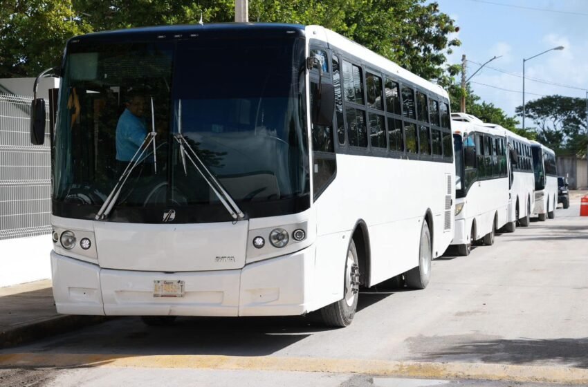  Nuevas Rutas de Transporte Público en Zona Continental de Isla Mujeres