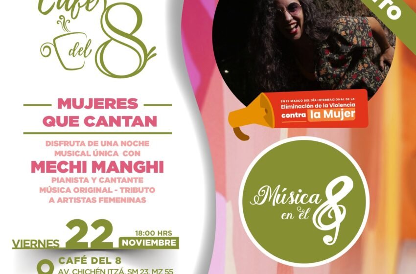  Mujeres que Cantan: Disfruta de una Noche de Talento Femenino en ‘Música en el 8’