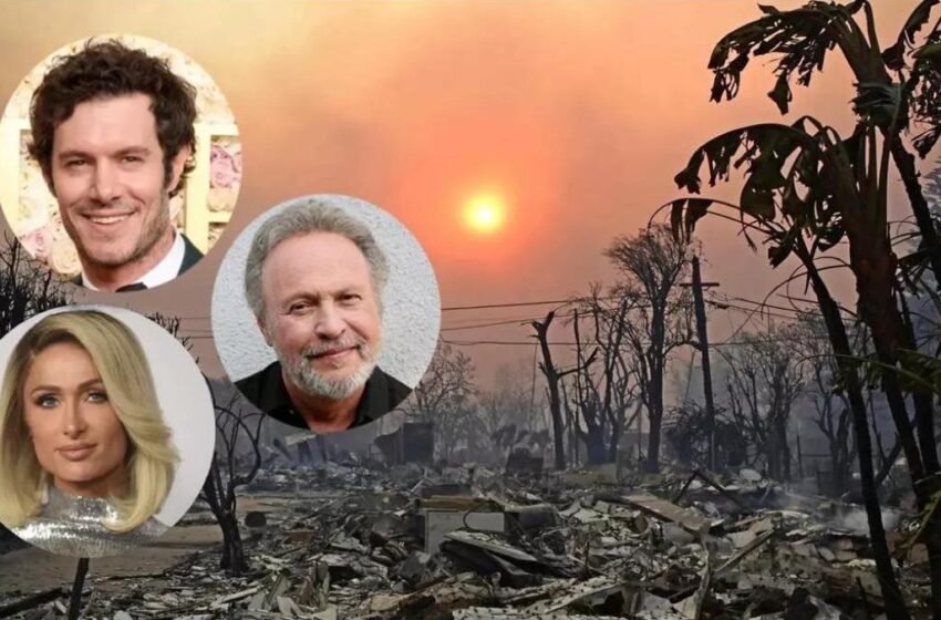  Famosos abandonan sus hogares en Los Ángeles debido a incendios descontrolados